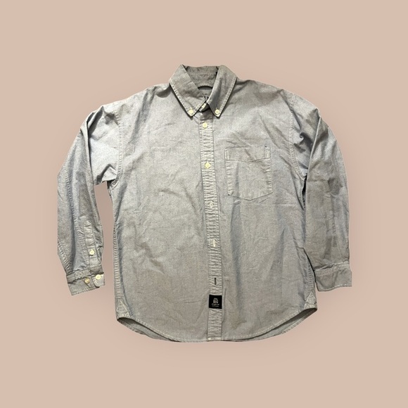 GAP boys long sleeve Oxford cotton shirt size 10 - Picture 3 of 5